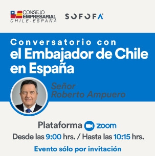Conversatorio con el Embajador de Chile en España