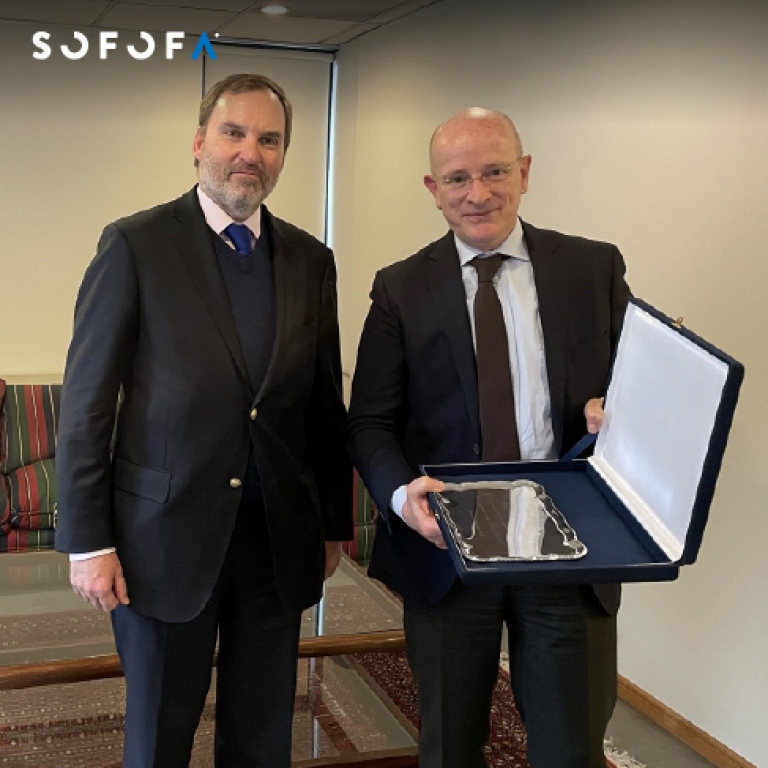 Presidente de SOFOFA se reúne con embajador de Alemania en Chile