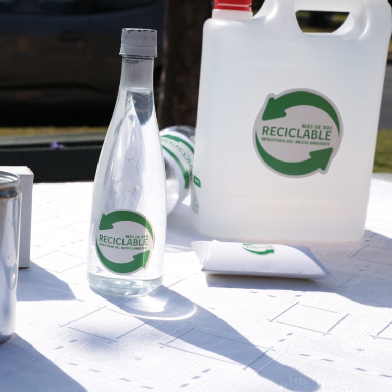 Lanzan el primer sello de Chile que certificará a los envases de productos de consumo masivo que son reciclables