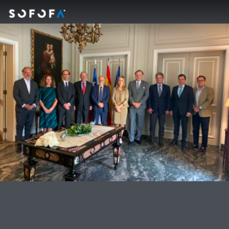 Consejo Empresarial Chile – España de SOFOFA se reúne con el embajador español, Rafael Garranzo