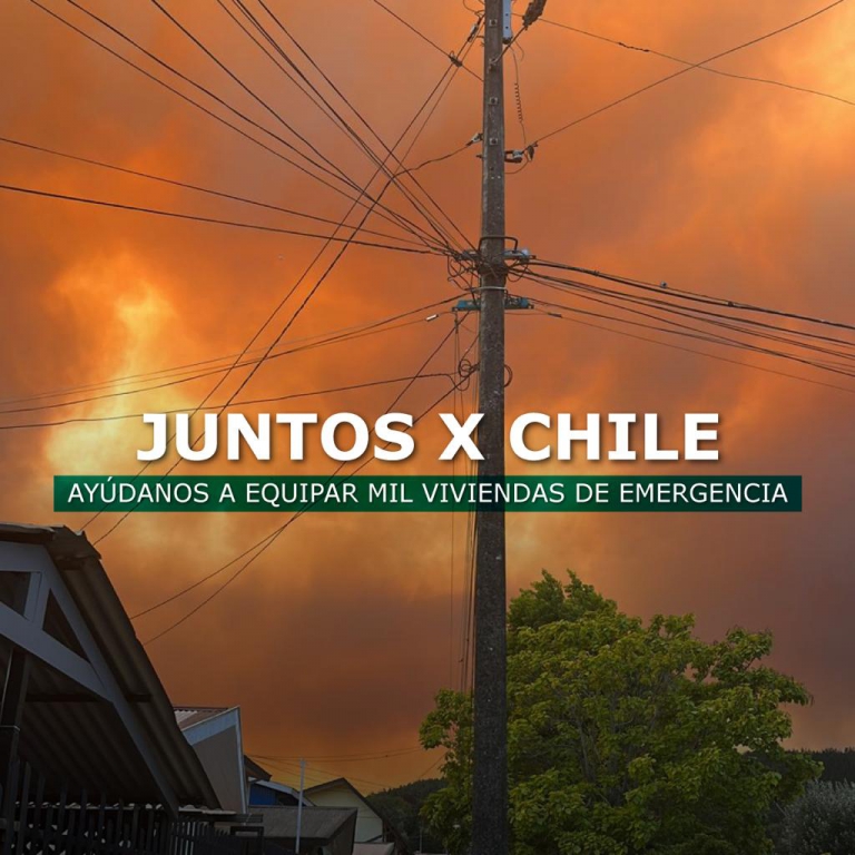 Campaña “Juntos X Chile” del Hogar de Cristo en conjunto con CPC, busca reunir mil millones para mil hogares afectados por los incendios forestales