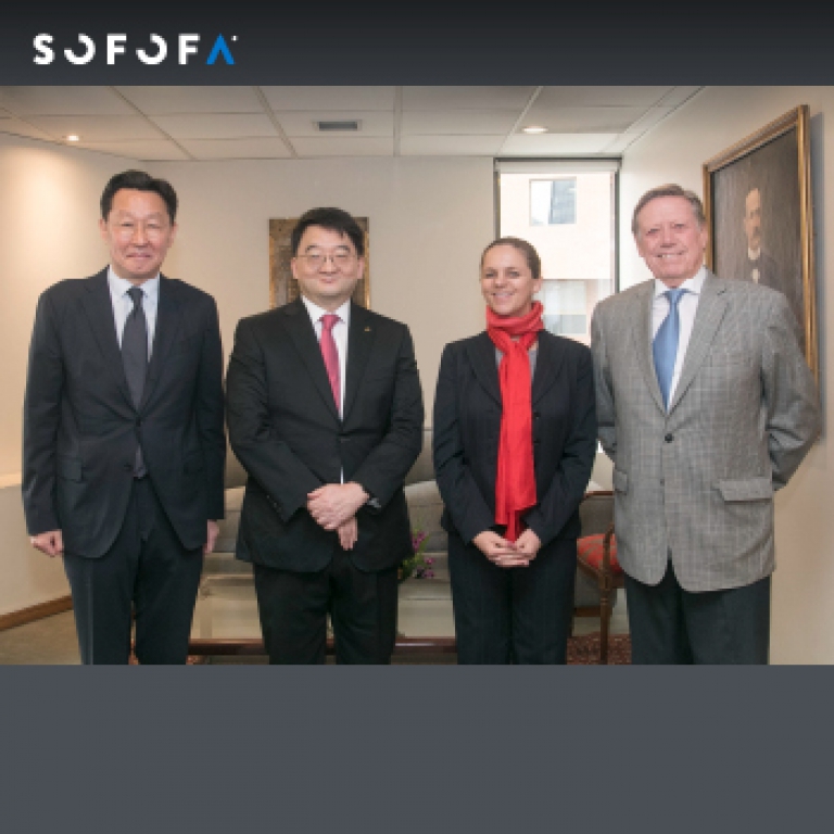 El Consejo Empresarial Chile – Corea se reúne con el presidente del capítulo coreano