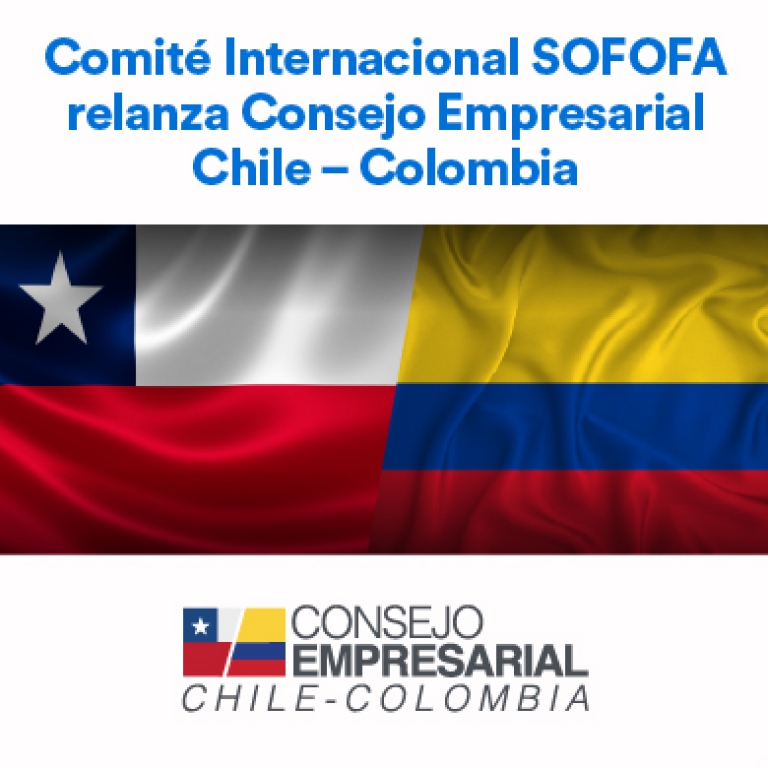 Comité Internacional de SOFOFA, relanza Consejo Empresarial Chile – Colombia